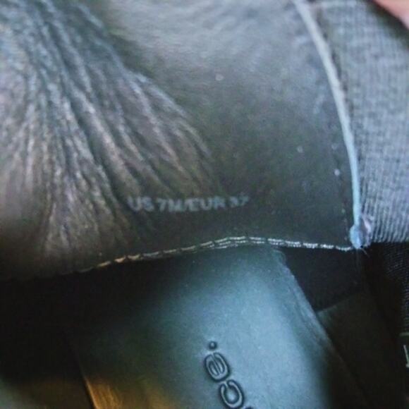 Vince Sz 7 Newlyn Black Suede Hidden Wedge Platform High Top Sneaker Bootie - Picture 9 of 10